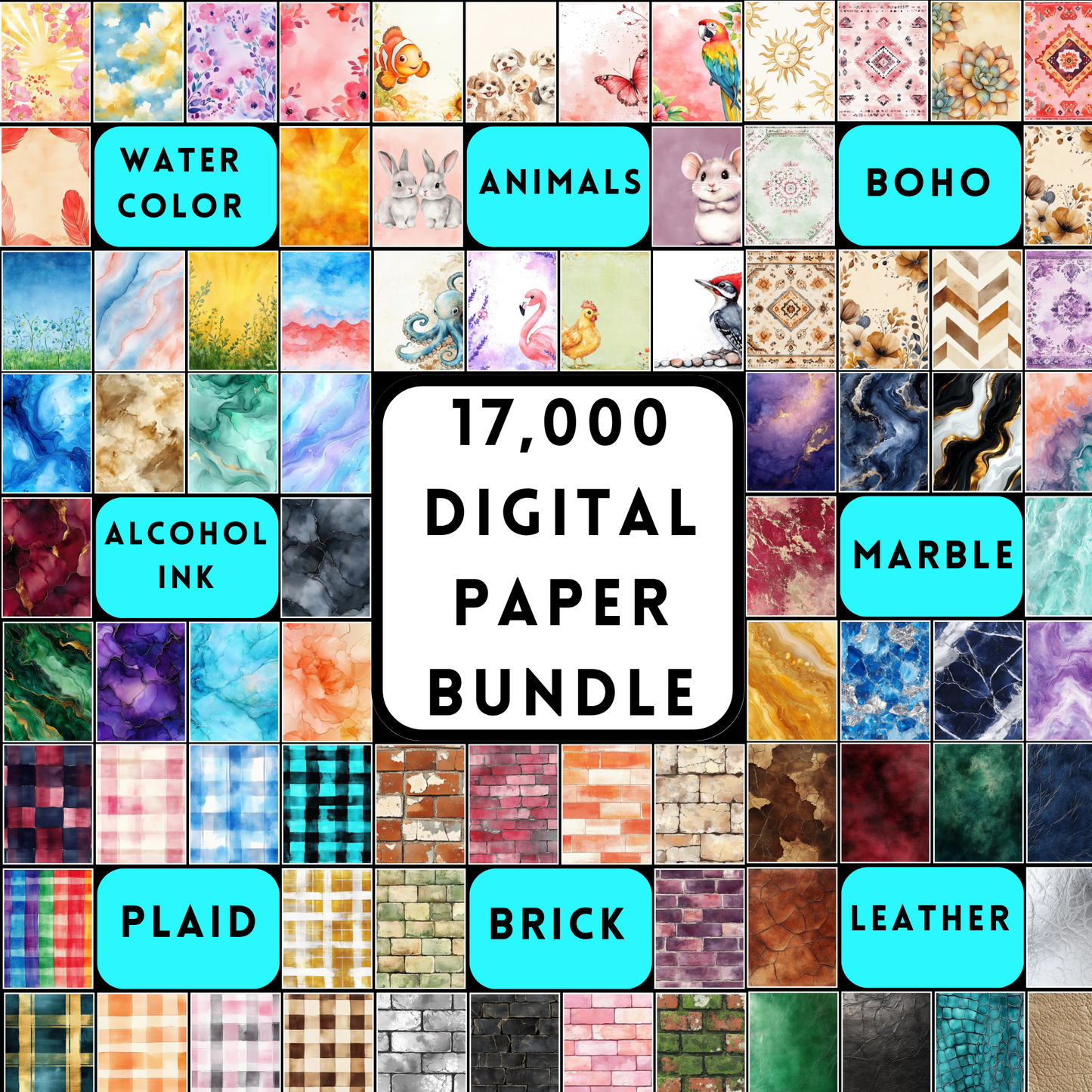 The Ultimate Digital Paper Bundle - 17,000+ Digital Papers